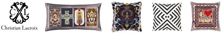 Coussins et tissu ameublement Christian Lacroix