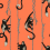 Carta da parati Troop House of Hackney Salamander orange 1-WA-TRO-DI-OGE-XXX-204