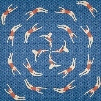 Papeles pintados Let's Dance Swimmers