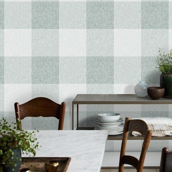 Papier Peint Fleuri Fond Bleu Foncé Sandberg