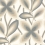 Carta da parati Starflower Little Greene Platinum Starflower Platinum