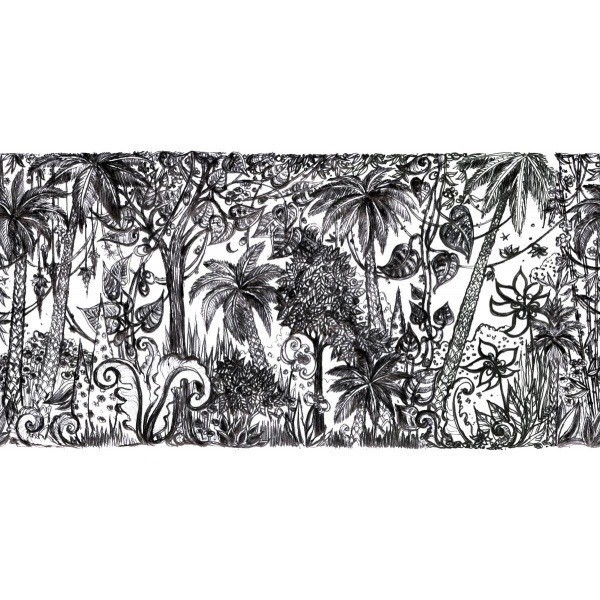 Tapisserie Noir Blanc tapisserie jungle noir blanc les ateliers d aubusson Tapisserie Noir Blanc tapisserie jungle noir blanc les ateliers d aubusson