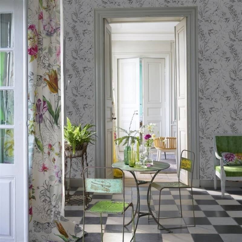 Porcelaine De Chine Cameo Wallpaper Designers Guild