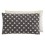 Cuscino Silaï Rectangle Gan Rugs Dark grey/White 142103