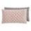 Cojín Silaï Rectangle Gan Rugs Rose/Light Grey 142123