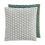 Coussin Silaï Carré Gan Rugs Celadon/Green 142105