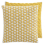 Kissen Silaï Carré Gan Rugs Yellow/Yellow 142109