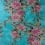 Rhodora Wallpaper Osborne and Little Plum/Teal W7022-01