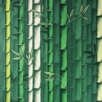 Bamboo Wallpaper Emerald Osborne and Little