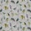 Aviary Fabric Osborne and Little Yellow/Soft Grey F7011-01