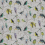 Tissu Aviary Osborne and Little Yellow/Soft Grey F7011-01