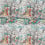 Japanese Garden Fabric Osborne and Little Teal/Fuchsia F7015-02