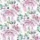Chinoiserie Flower Outdoor Fabric Designers Guild Peony FDG2672/01