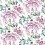 Chinoiserie Flower Outdoor Fabric Designers Guild Peony FDG2672/01