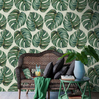Tropical Leaf Panel