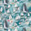 Les Marquises Fabric Lalie Design Céladon TI LESMCEL