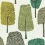 Cedar Wallpaper Scion Slate/Apple/Ivy NFIK111083