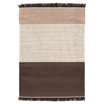 Tapis Tres Stripes Chocolate