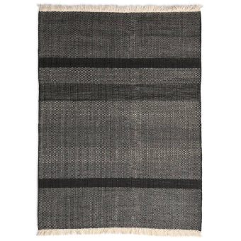 Tapis Tres Texture Black