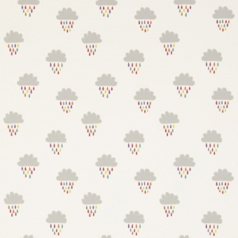 April Shower Fabric Poppy/Tangerine/Sunshine Scion