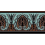 Borde Palmette Edmond Petit Bleu aqua/Brun chocolat RM008-01