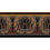 Bordüre Palmette Edmond Petit Brun Chocolat/Marron Tabac RM008-04