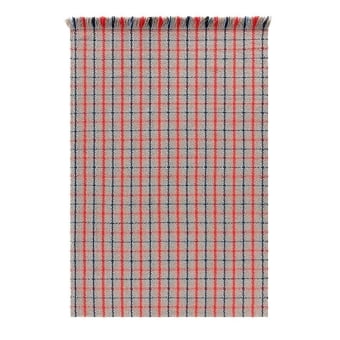 Garden Layers Tartan Blue Rug