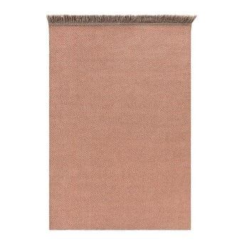 Garden Layers Diagonal Amond/Peach Rug