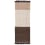 Tapis Tres Stripes Chocolate nanimarquina 80x240 cm 01TRESTRCHO14