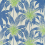 Caracas Wallpaper Nobilis Vert/Bleu COS102