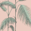 Carta da parati Palm Leaves Cole and Son Plaster Pink/Mint 112/2005
