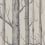 Woods Wallpaper Cole and Son Linen/Charcoal 112/3009