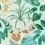 Papel pintado Hibiscus Nobilis Blanc/Vert COS151