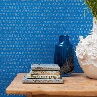 Lady Bug Wallpaper Blue Pip Studio