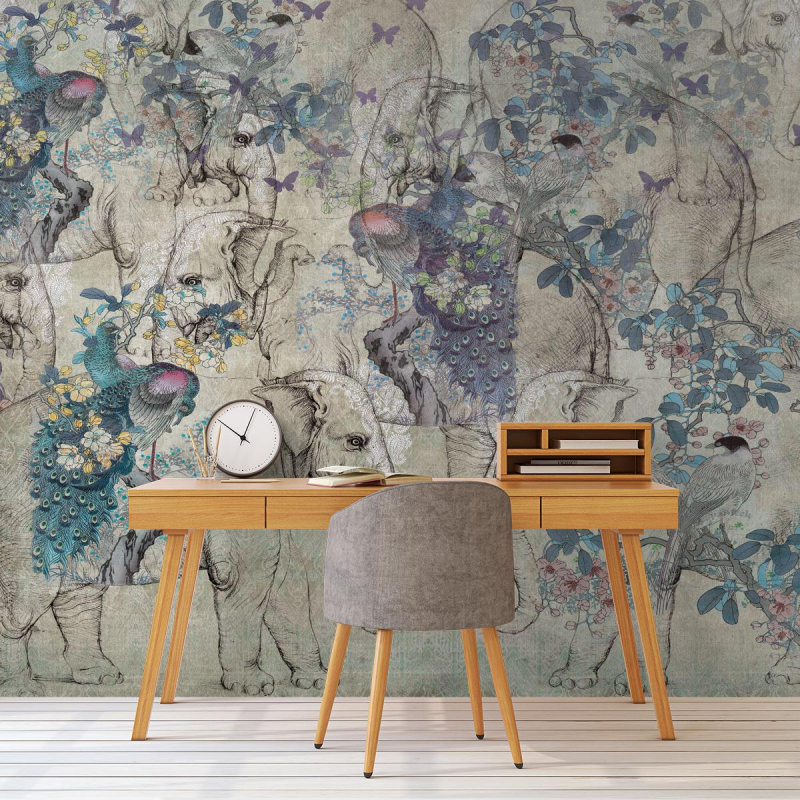 Panoramatapete Cochin Mural Tres Tintas Barcelona