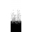 Papier peint panoramique Fenouil Sauvage Droit Edmond Petit Noir/Blanc RM107-01