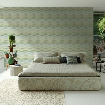 Wandverkleidung Fireworks Wall covering Nacre Missoni Home