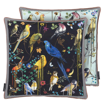Birds Sinfonia Crepuscule Cushion Multicolore Christian Lacroix