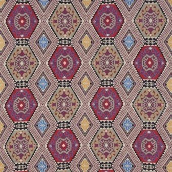 Stoff Magic Carpet Indigo Mulberry