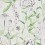 Emilie Wallpaper Designers Guild Emerald PDG1050/01