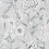 Papier Peint Emilie Designers Guild Platinium PDG1050/03