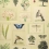 Carta da parati Flora And Fauna John Derian Parchment PJD6001/01