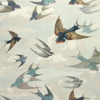 Papier Peint Chimney Swallows