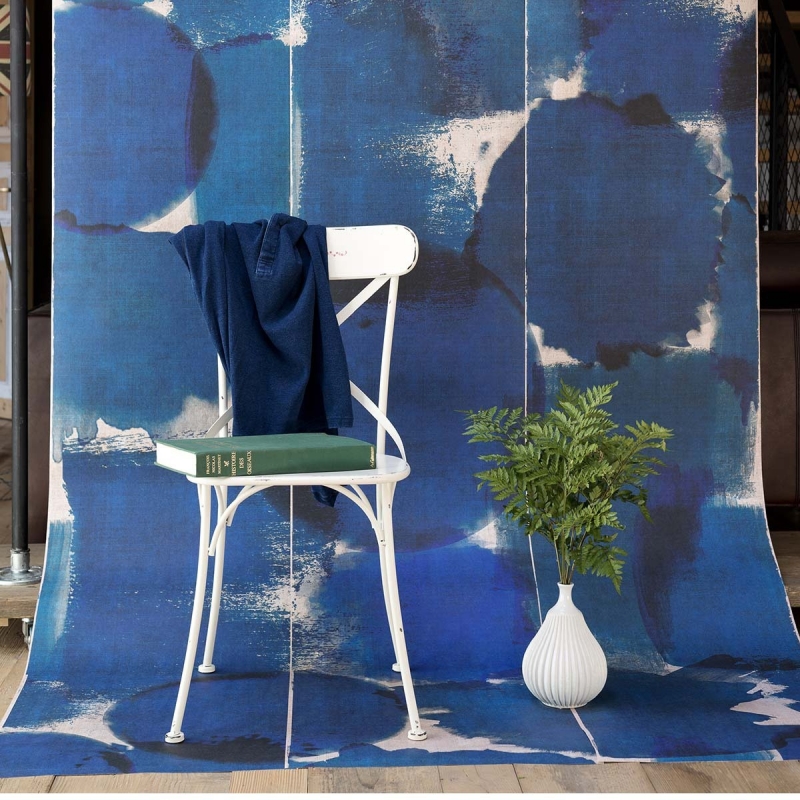 Papeles pintados panorámico Indigo Marvel Mindthegap