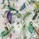 Papier peint panoramique Tropical Birds Mindthegap Green/White/Blue WP20172