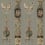 Pilasters Panel Mindthegap Taupe/Green/Beige WP20190