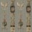 Pilasters Panel Mindthegap Taupe/Green/Beige WP20190