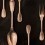 Papeles pintados Cutlery Mindthegap Copper/Black WP20247