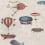 Panoramatapete Macchine Volanti Fornasetti Cole and Son Stone 114/10020