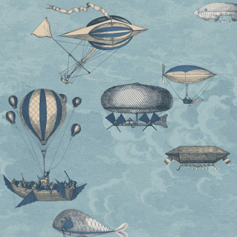 Macchine Volanti Fornasetti Panel